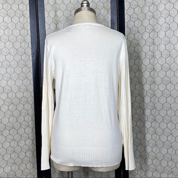 Karen Scott’s Petites Button Down Sweater - Picture 3 of 7